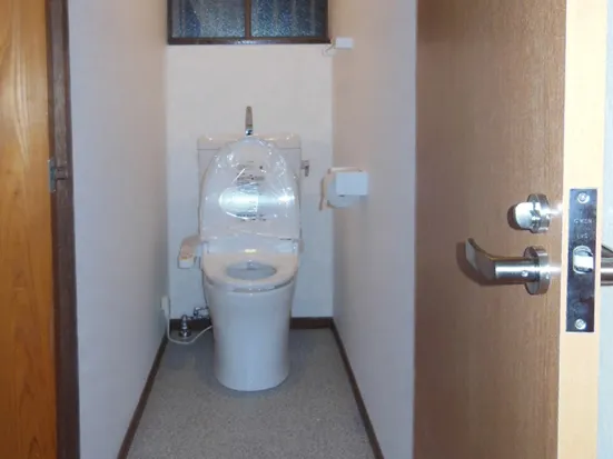 和式トイレから洋式トイレへ変更後